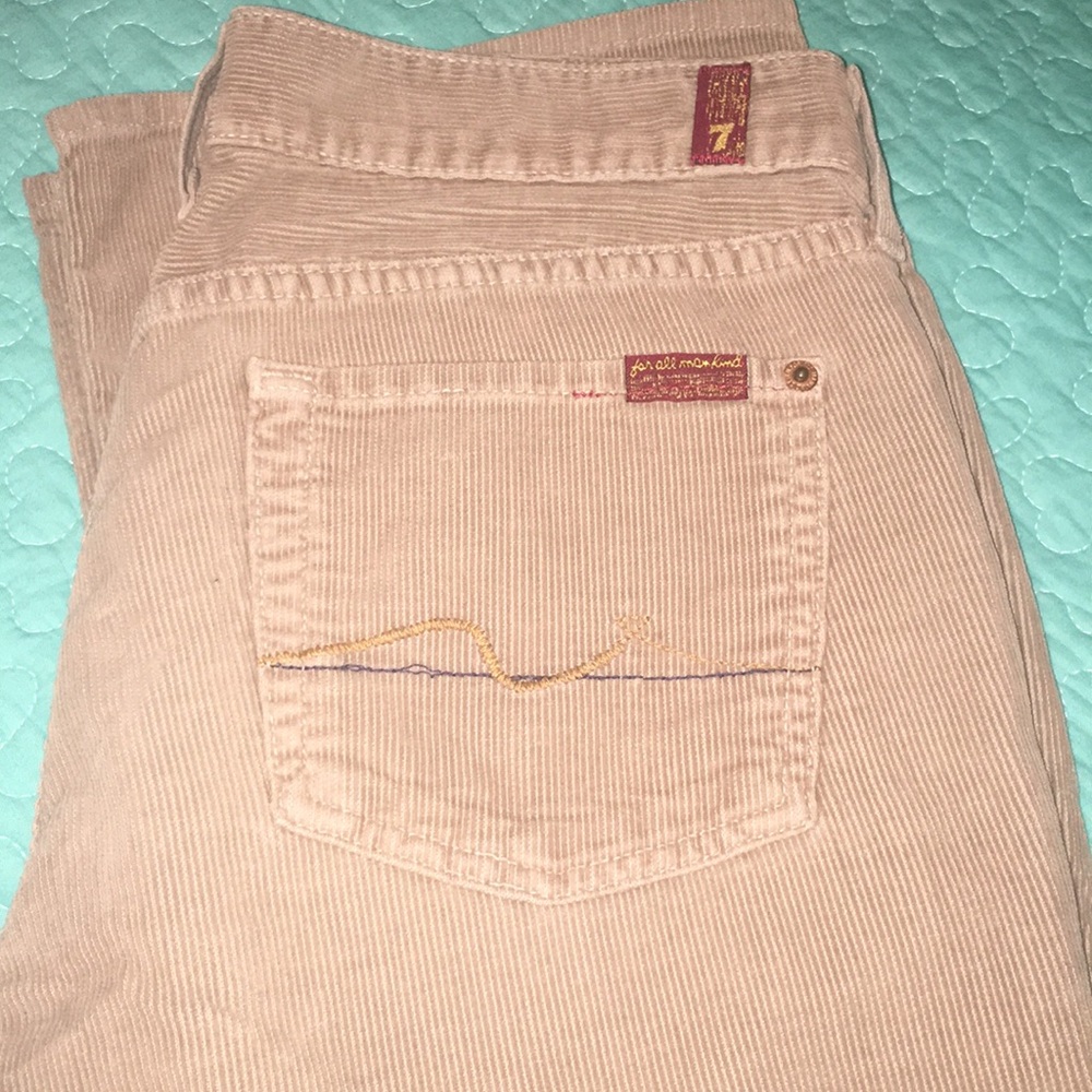 Seven For All Mankind Corduroy Jeans size 29